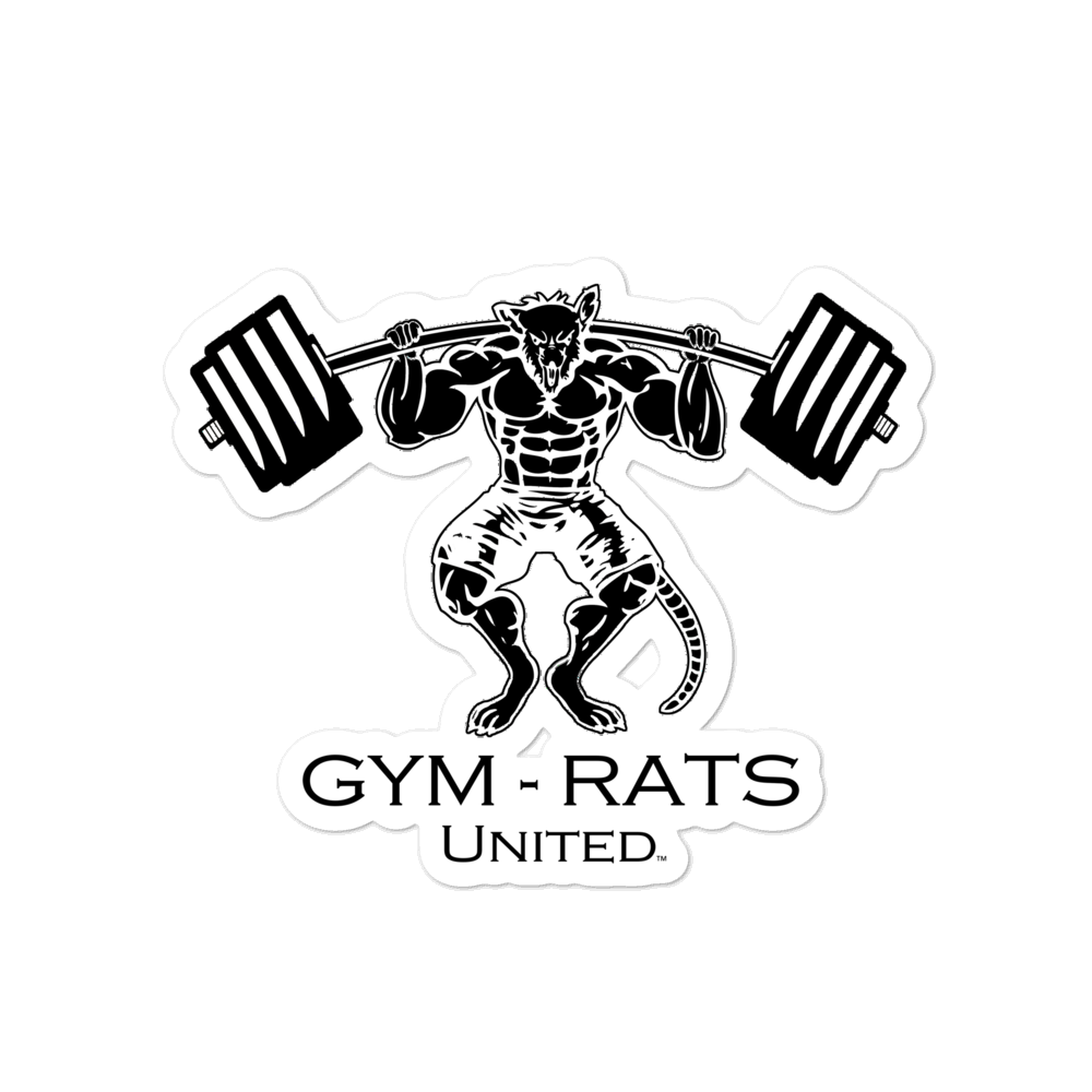 Gym Rat Bodybuilding Fitness Gym' Sticker